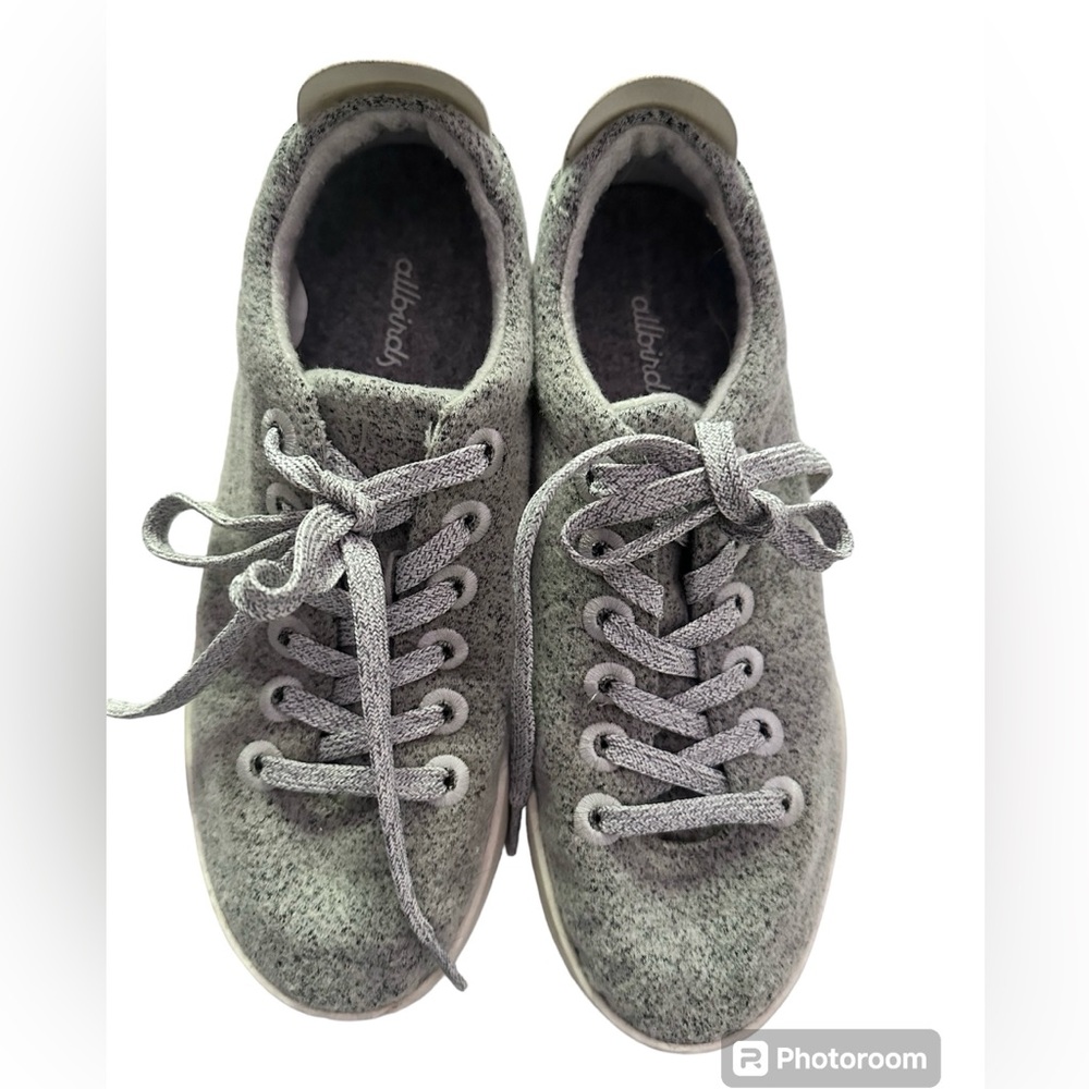Allbirds Gray Wool Piper Shoes Sneakers‎ Size 8